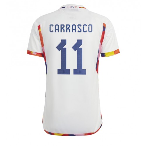 Pánský Fotbalový dres Belgie Yannick Carrasco #11 MS 2022 Venkovní Krátký Rukáv